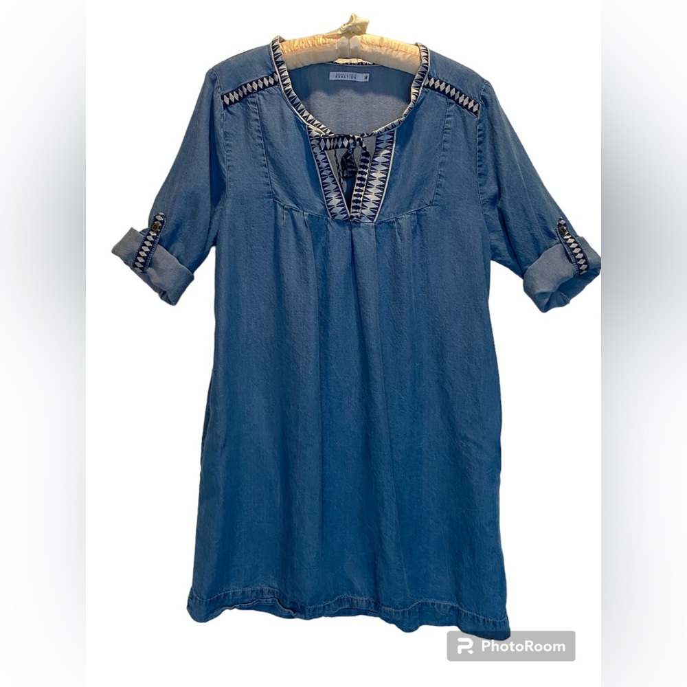 Kenneth Cole Reaction Denim Dress